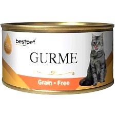 BestPet Gurme Kedi Konservesi Somonlu Parça Etli 100 Gr