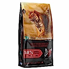 Pro Performance Kısırlaştırılmış Kuzu Etli & Somonlu & Karidesli ve Kızılcıklı Kedi Maması 2 Kg