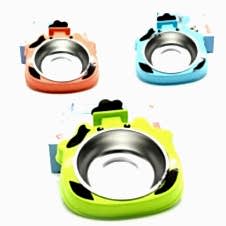 Ally Paws Cow Dog Bowl Takma Aparatlı Mama Kabı