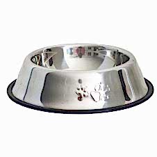 Ally Paws Pati Desenli Çelik Mama Kabı 16Cm 8Oz