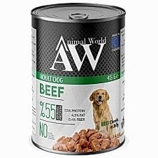 Animal World Yetişkin Biftekli Köpek Kons.415Gr