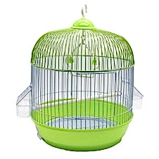 Birdlife Boyalı Silindir Kuş Kafesi 33*44Cm