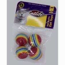 Catlife Kediler İçin Renkli Top 4Lü