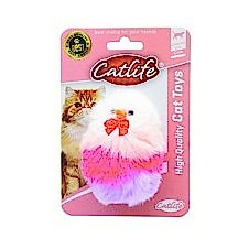 Catlife Kediler İçin Tüylü Renkli Kuş Oyuncak