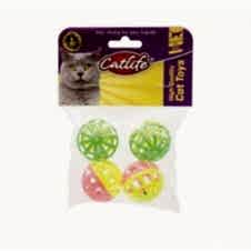Catlife Zilli Kedi Oyuncağı 4Lü Paket