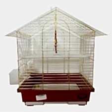 Dayang İki Kapılı Çatılı Muh.Kafes Pirinç 30X23X39