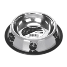 M-Pets Petjoy Catfamily Çelik Mama Kabı (L) 910Ml