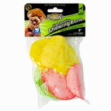 Doglife Deri Düz Halka Köpek Ödül Kemiği 4gr 12'li