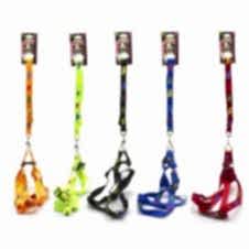 Doglife Desenli Göğüs+Gezdirme Tasması