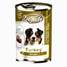 Doglife Hindili Yetişkin Köpek Konservesi 400 Gr