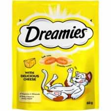 Dreamies İç Dolgulu Peynirli Kedi Ödül Bisküvisi 60 Gr