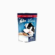 Felix Jöle İçinde Sığır Etli Yetişkin Kedi Pounch 85 Gr