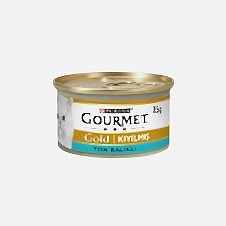Gourmet Gold Kıyılmış Ton Balıklı Konserve Kedi Maması 85Gr