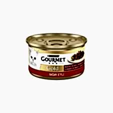 Gourmet Gold Parça Sığır Etli Konserve Kedi Maması 85Gr