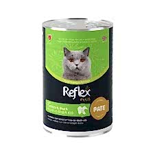 Reflex Plus Pate İçinde Et Parçacıklı Hindi&Ördek Yet.Kedi 400Gr