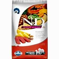 N&D Tropical Selection Somonlu Tropikal Meyveli Orta ve Büyük Irk Yetişkin Köpek Maması 10 Kg