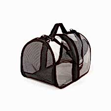 Pet Pretty Bacco Milano Şeffaf Çanta Siyah