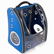 Pet Pretty Çekçekli Sırt Çantası Mavi