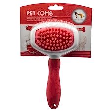 Pet&Two Masaj Ve Yıkama Fırçası Slikon Saplı (L)