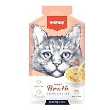 Wanpy Kediler İçin Somon & Ton Balığı Eti Çorbası 50 Gr