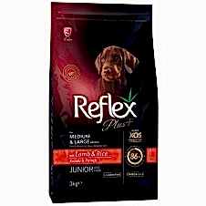 Reflex Plus Kuzulu&Pirinçli Yavru Köpek Maması 3 Kg
