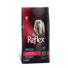 Reflex Plus Mini ve Küçük Irk Kuzulu ve Pirinçli Yetişkin Köpek Maması 8 Kg