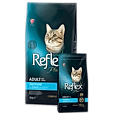 Reflex Plus Sterilised Somonlu Kısırlaştırılmış Kedi Maması 8 Kg