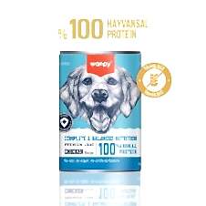 Wanpy Tahılsız %100 Gerçek Et Tavuklu Köpek Konserve 375Gr