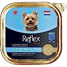 Reflex Plus Et Parçacıklı Ringa&Karides K.Irk Yet.Köpek 85Gr