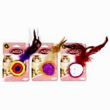 Catlife Kediler İçin Tüylü Gökkuşağı Oyuncak