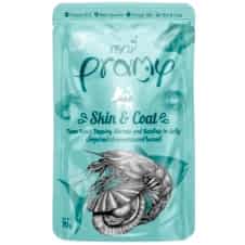 Pramy Skin Coat Jöle İçinde Karidesli Deniz Taraklı ve Ton Balıklı Kedi Pounch 70 Gr