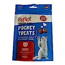Reflex Pocket Treats Choosy Seçici Kediler İçin Kedi Ödül Maması 60 Gr