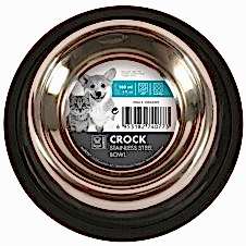 M-Pets Crock Paslanmaz Çelik Mama Kabı (Xs)