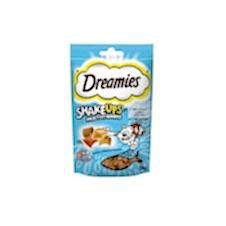 Dreamies ShakeUps Balıklı ve Karidesli Kedi Ödül Bisküvisi 55 Gr