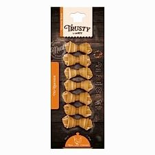 M-Pets Trusty Tavuklu Tatlı Patatesli Köpek Kemiği 7cm 140gr 7li Paket