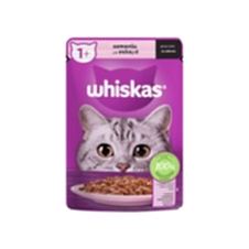 Whiskas Pouch Sos İçinde Somonlu Yetişkin Kedi Konservesi 85 Gr